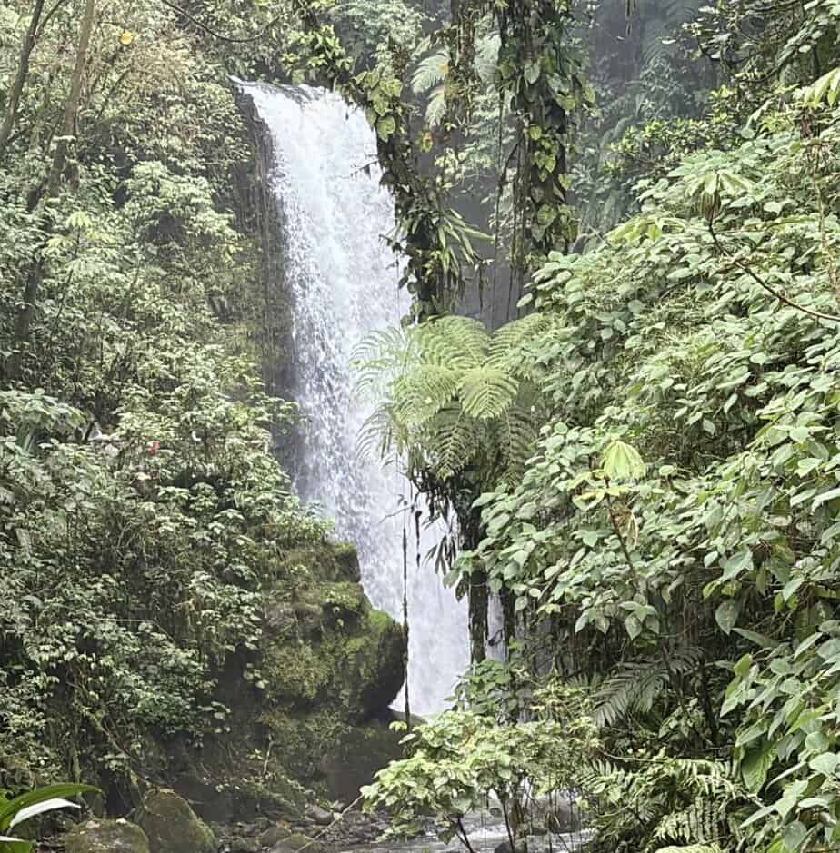 negative ions, ocean, waterfall, costa rica, wellness
