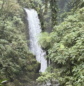 negative ions, ocean, waterfall, costa rica, wellness